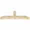 Ekena Millwork Portland Rough Sawn Timber Gable Bracket, Douglas Fir, 72"W x 24"H x 6"D x 6"F, 8/12 Pitch GBW072X24X0606POR00RDF - alternate 4